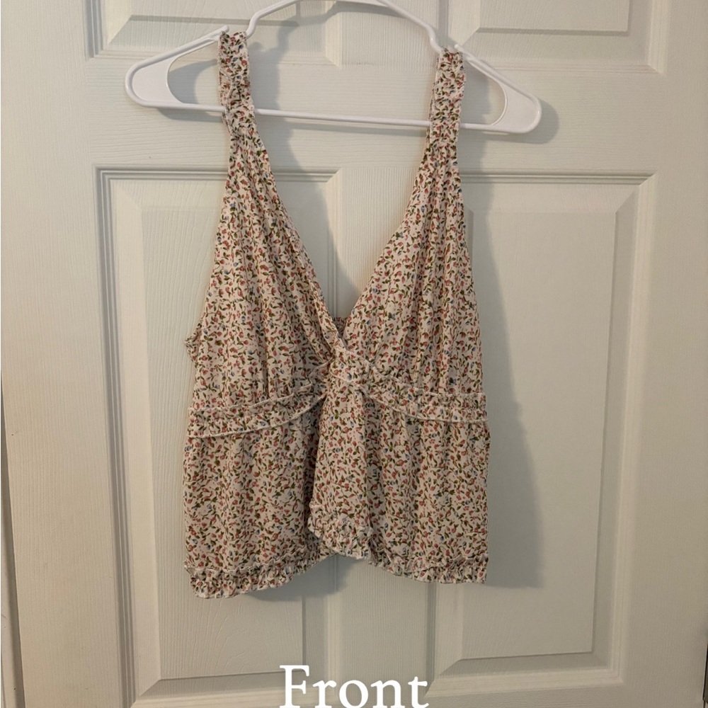 Floral Sleeveless Top